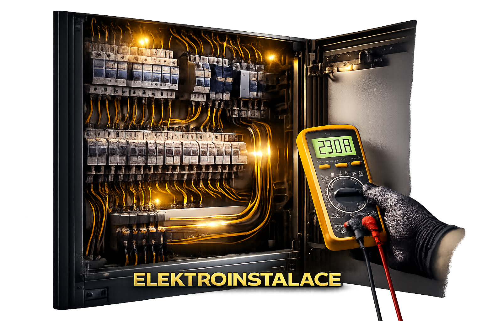 Elektroinstalace – ilustrační obrázek